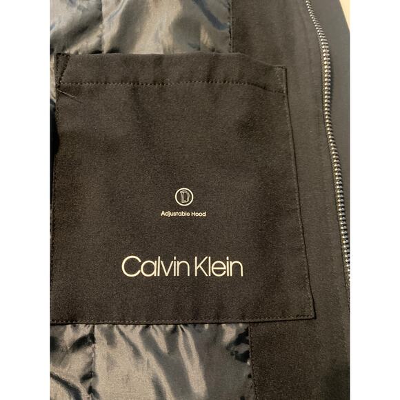Ladies XL Calvin Klein black coat. - Picture 8 of 16